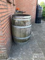 wijnvat regenton 225 liter, 150 liter of meer, Ophalen, Gebruikt, Hout