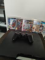 PlayStation 3 + 6 spellen + 1 controller, Spelcomputers en Games, Spelcomputers | Sony PlayStation 3, Ophalen, Gebruikt, Met 1 controller