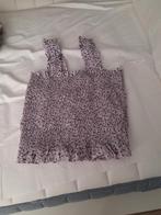 gebloemde cropped top, Ophalen of Verzenden, Zo goed als nieuw, Pieces, Maat 36 (S)