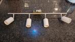 Plafondlamp 4 spots G9 fitting, Huis en Inrichting, Ophalen of Verzenden, Gebruikt, Glas, Modern