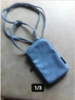 Telefoon tasje blauw BEAGLES br11cmH18cm, Ophalen of Verzenden, Zo goed als nieuw, Blauw, Overige typen
