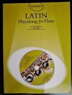 Latin - Playalong for Flute met cd - dwarsfluit - klarinet -, Overige soorten, Overige genres, Gebruikt, Ophalen of Verzenden