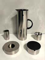 Stelton Cylinda asbak suikerpot melkkan thermoskan vintage, Gebruikt, DK, Ophalen of Verzenden, Stelton