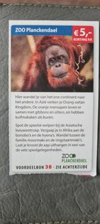 Zoo Planckendael voordeelbon voor €5 korting per persoon, Tickets en Kaartjes, Drie personen of meer, Kortingsbon, Overige typen