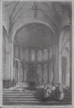 Sus725 ansichtkaart ol vrouwekerk Maastricht priesterkoor, Ophalen of Verzenden, 1960 tot 1980, Gelopen, Limburg