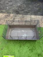 Konijnenhok, ren, koijnenvoer, reisbak, waterfles en voerbak, Dieren en Toebehoren, Pluimvee | Toebehoren, Ophalen, Gebruikt, Overige typen