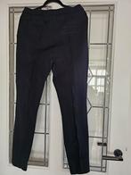 Zwarte Eksept broek Fred van Leer, Verzenden, Zwart, Maat 42/44 (L), Zo goed als nieuw