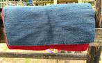 Mayatex blankets rood en petrol blauw, Ophalen of Verzenden, Gebruikt