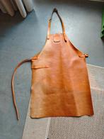Lederen BBQ Schort - Echt Leder - 1 Geheel, Tuin en Terras, Barbecue-accessoires, Ophalen of Verzenden, Zo goed als nieuw