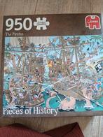 Jumbo puzzel pieces of history the pirates 950 stukjes, Hobby en Vrije tijd, Denksport en Puzzels, Ophalen of Verzenden, 500 t/m 1500 stukjes
