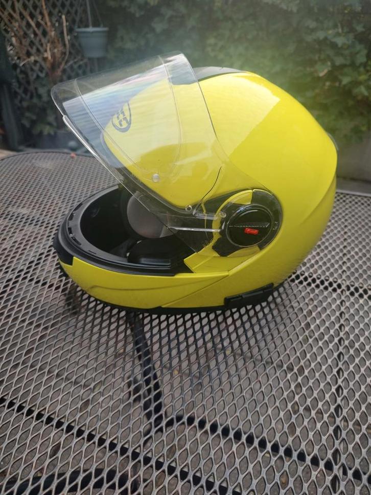 Motorhelm ROCC FF386 - Maat S - Zonnevizier, Motoren, Kleding | Motorhelmen, Dames, Heren, Integraalhelm, S, Overige merken, Tweedehands