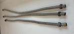 3 stuks RVS geribbelde slang voor zonneboiler, Ophalen of Verzenden