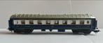 Lima Wagon - Blauw/Zilver, Hobby en Vrije tijd, Modeltreinen | H0, Gebruikt, Verzenden, Gelijkstroom of Wisselstroom, Wagon