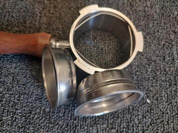 Houten portafilter (51mm) beschikbaar voor biedingen