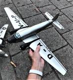 Junkers Vliegtuig Ju-52 WW2 71,5 cm Hand gemaakt Duits GROOT, Antiek en Kunst, Ophalen of Verzenden