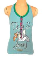 Vintage Dolce & Gabbana vintage topje, Tom & Jerry Mt. XS, Dolce & Gabbana, Zonder mouw, Maat 34 (XS) of kleiner, Gedragen