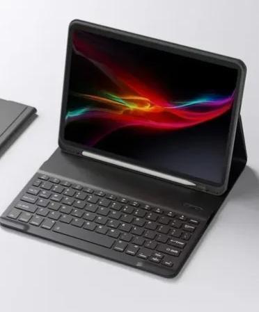 Tablet Samsung A 7 met toetsenbord, Computers en Software, Android Tablets, Zo goed als nieuw, 10 inch, 64 GB, Ophalen of Verzenden