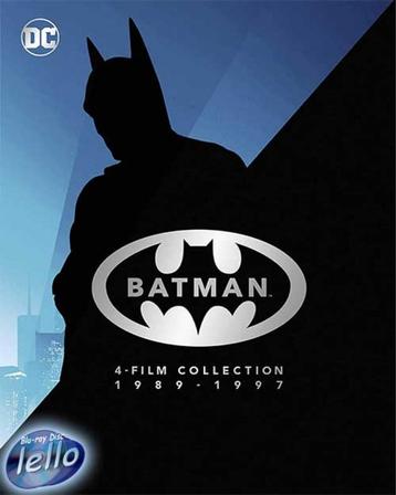 Blu-ray: Batman 1 - 4, Returns/Forever/and Robin, 4-disc ITS beschikbaar voor biedingen