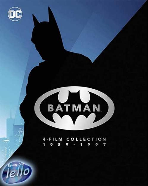 Blu-ray: Batman 1 - 4, Returns/Forever/and Robin, 4-disc ITS, Cd's en Dvd's, Blu-ray, Nieuw in verpakking, Actie, Ophalen of Verzenden