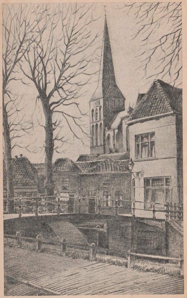 KAMPEN Burgwal (Oorgat), Verzamelen, Ansichtkaarten | Nederland, Ongelopen, Overijssel, 1940 tot 1960, Verzenden