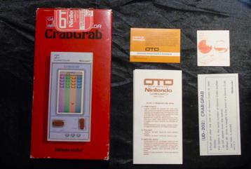 Nintendo Game & Watch Super Color CrabGrab CIB OTO beschikbaar voor biedingen