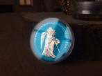 2019 Germania - Lady Germania Space Blue - zeldzaam zilver, Ophalen of Verzenden, Zilver