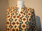 Studio Anneloes stretch blouse travel in print voorjaar L, Studio Anneloes, Verzenden, Geel, Maat 42/44 (L)