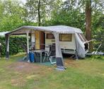 Chateau Calista 390 met tent, fietsendragers en vast bed, Caravans en Kamperen, Caravans, Treinzit, Particulier, Luifel, Tot en met 4