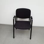 set 4 stuks Car kantinestoelen - nieuwe stof zwart, Huis en Inrichting, Stoelen, Ophalen of Verzenden, Nieuw, Zwart, Stof