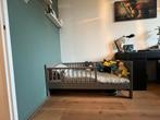 Petit Amelie Plume peuterbed - grijs, Ophalen, 70 tot 85 cm, 140 tot 160 cm, Zo goed als nieuw