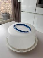 Taartdoos, Taart bewaardoos, Taart plateau, Taart doos rond, Huis en Inrichting, Keuken | Tupperware, Ophalen, Zo goed als nieuw