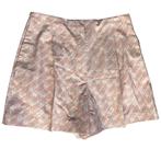 FENDI katoenen shorts met monogram print. ALS NIEUW!, Fendi, Maat 38/40 (M), Kort, Roze