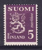 1358 - Finland michel 304 met plakkerrest Wapenleeuw, Postzegels en Munten, Postzegels | Europa | Scandinavië, Ophalen of Verzenden