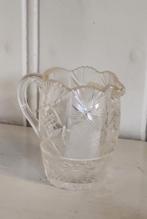 Antiek kannetje  facet geslepen kristal, Antiek en Kunst, Antiek | Glas en Kristal, Ophalen of Verzenden