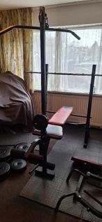 Christopeit sport bankdruk fitness apparaat, Sport en Fitness, Ophalen, Gebruikt, Rug, Krachtstation