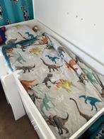 Hoogslaper met bureau en trap, Ophalen, 85 tot 100 cm, Gebruikt, Hoogslaper of Stapelbed