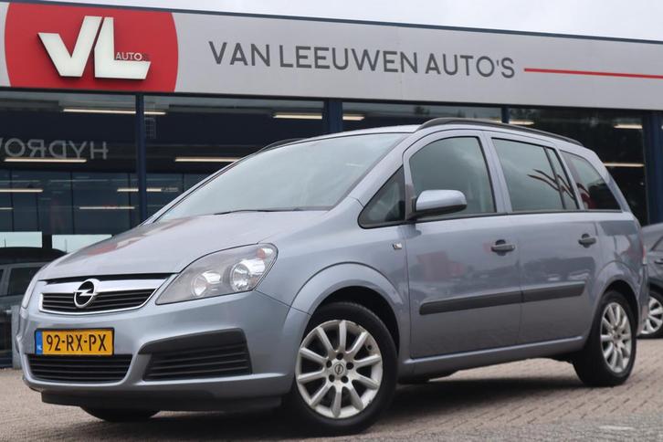Opel Zafira 1.6 Business | Airco | Cruise | Trekhaak, Auto's, Opel, Bedrijf, Te koop, Zafira, ABS, Airbags, Airconditioning, Alarm