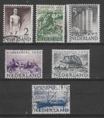 NVPH 550-555, Ophalen of Verzenden, Na 1940, Gestempeld