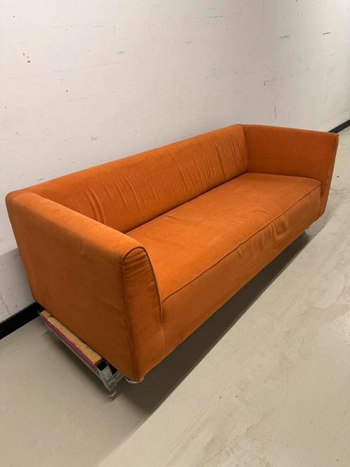 Kleine 3zits bank, Huis en Inrichting, Banken | Bankstellen, Gebruikt, Rechte bank, Driepersoons, 150 tot 200 cm, 75 tot 100 cm