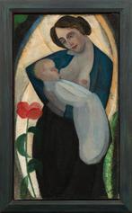 ===c a 1920===Han Bayens 1876-1945====moeder met baby===, Antiek en Kunst, Kunst | Schilderijen | Klassiek, Ophalen