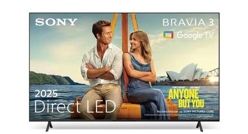Sony Bravia 3 K43S39 (2025) NIEUW van € 749 voor € 545,00, Audio, Tv en Foto, Televisies, Nieuw, LED, 100 cm of meer, 4k (UHD)