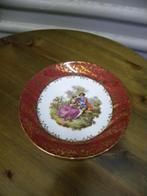 Wandbord barok met afbeelding paartje, Bavaria Schaller porz, Ophalen of Verzenden