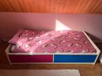 Ikea Odda bed 200x90cm, Ophalen, Eenpersoons, Wit, Zo goed als nieuw