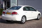 Honda Civic 1.3 Hybrid Elegance Incl. aflevercontrole + APK, Gebruikt, Zwart, Wit, Origineel Nederlands