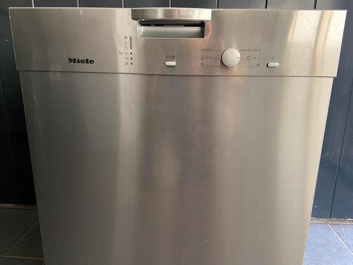 Miele inbouw vaatwasser RVS uitvoering., Witgoed en Apparatuur, Vaatwasmachines, Zo goed als nieuw, Inbouw, Minder dan 85 cm, 60 cm of meer