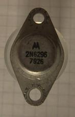 SI PNP darlington transistor 2N6296, Ophalen of Verzenden, Gebruikt