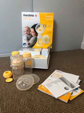 Medela bortskolf - swing flex + extra’s beschikbaar voor biedingen