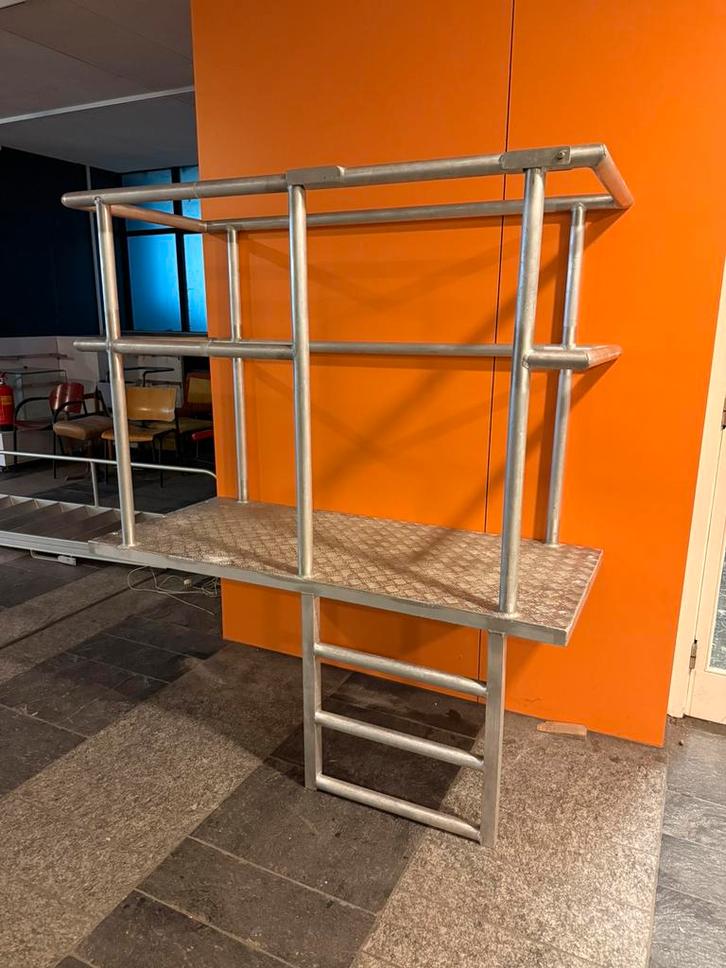 Aluminium bordes / werkplatform - 160x70 cm, Doe-het-zelf en Verbouw, Steigers, Zo goed als nieuw, Overige typen, Minder dan 2 meter