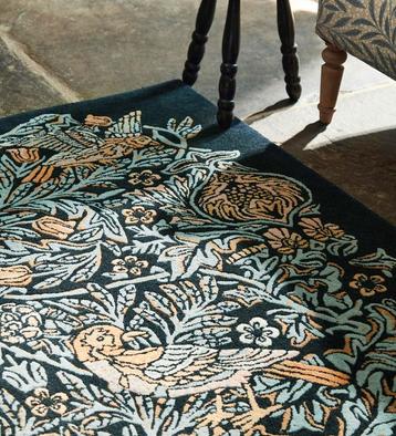 Brink em Campman Morris & Co Bird tapijt 200 x 280 nieuw beschikbaar voor biedingen