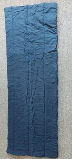 Slaapzak 210x75 cm, donkerblauw dubbele rits, Ophalen of Verzenden, Zo goed als nieuw